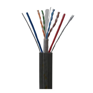 Elevator Cable CAT6 SFTP Power Wire Steel Wire Flat Traveling Cable for Elevator