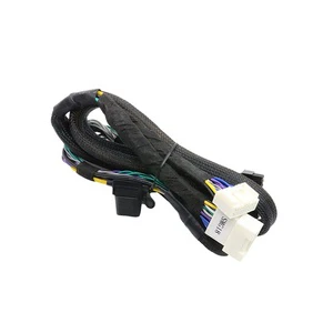 Mitsubishi Car DSP Amplifier Audio 20-Pin Stereo Radio Wire Harness Aftermarket Audio Wiring for Automobiles