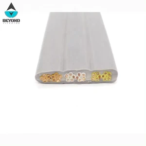 Elevator Parts Traveling Cable/TVVB 6COREST/24cores/30cores/36cores/48cores/flexible Flat Cable