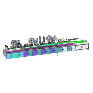 Fakra Wiring Harness Rotary Stripping Crimping Connector Assembly Line New Development