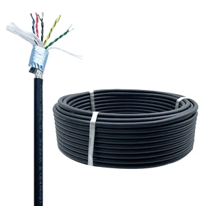 High Flexible Cable 5x2x0.2 Encoder Cable with Shield Can Be Used with a Drag Chain Signal Cable