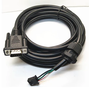 High Quality DB9 Waterproof 9pin Male JST PH2.0 4P Servo Encoder RS232 Cable Assembly VGA 9pin Male PVC Solid for Overhead