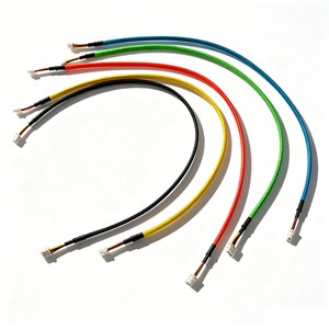 Custom 50cm 5264 3PIN Servo Cable Braided Sleeve Wire Harness JST 5264-3P Connector Colorful Servo Extension Wire