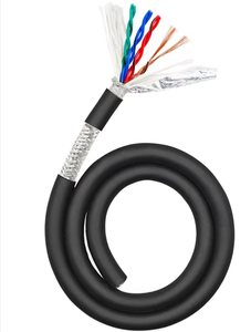 Highly Flexible TRVVSP Shielded Twisted Pair Drag Chain Cable Pure Copper 2/4/6/8 Cores Encoder Control Cable