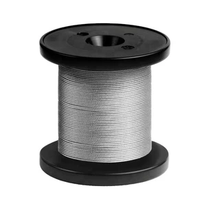 8x19S+FC Smooth Elevator Special Wire Rope 6mm-16mm Low Noise Galvanized Cable for Passenger Freight Elevator Traction Machine
