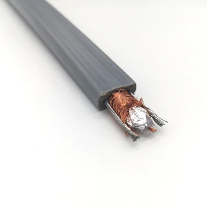 Best Selling Elevator Coaxial 75-2 Cable Elevator Videos/pictures Flat Cable