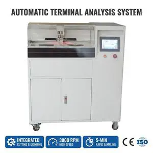 Professional Wire Harness Crimp Cross Section Analyzer with Mitsubishi PLC and 3MP HD Imaging System