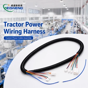 Automotive Mechanical Power Sensor Industrial Engine Transmission Terminal Line Signal Connection Harness Bare Copper Wire for