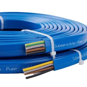 Low Voltage Submersible Elevator Cable Copper Conductor PVC Insulation & Jacket 300V/500V 50A/16A Customizable Size