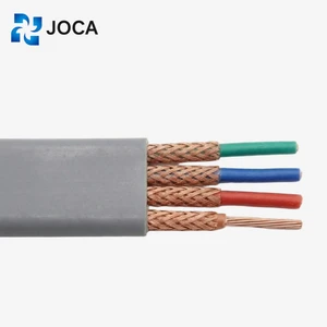 Flame Resistance Elevator Copper Cable 0.5-25mm 300/500V TVVB PVC Sheathed 13/14/16/18/20 Core for Elevator Crane Equipment