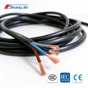 Factory Direct RVV Flexible Stranded Copper PVC Power Cable 300/500V 2-core 2x4mm for Industrial Building Use Household