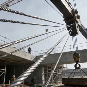 Flexible 6x24+7FC Wire Rope for Elevator and Lift System