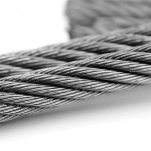 Complete Specifications 4mm 10mm Elevator Steel Wire Rope Cable Steel Wire Rope