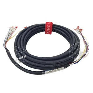 Compatible Huichuan INOVANCE Servo Drag Chain Explosion-Proof Coding Line PVC Jacket IP65 Industrial Use Tinned Copper Conductor