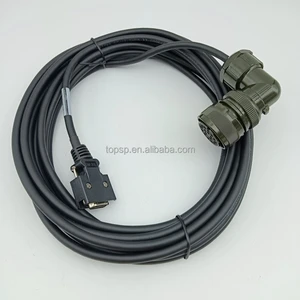New Original Angle Flexible Servo Encoder Cable CNV2C-2P CNV23-4P Connection Cable 10M Signal Feedback Wire Harness