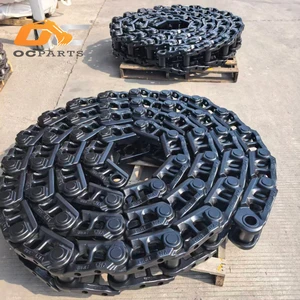 OC PARTS Komatsu Excavator Track Group PC60 PC70 PC75 PC78 PC80 PC60-6 D8R D9R D11 Track Chain Link Assy With Shoe