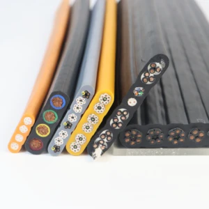Best-Selling Multi-Functional LIBIN YFFB 40X2.5 Coil Cable Stranded Copper Conductor PVC Insulation for Elevator Crane Equipment