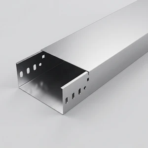 6063 Aluminum Alloy Cooling Slot Lightweight Equipment Rack Signal Cable Support Metal Channel Tray