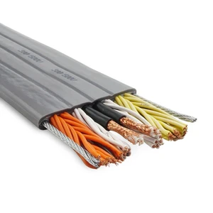 High Quality Multi Core Twisted Flat Lift Traveling Cable for Elevator