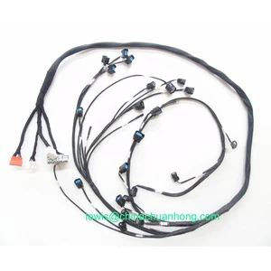K-Series Tucked Harness EG DC2 EK for Honda K Swap - CNCH Custom Aftermarket Fuel Tech and More ECU Wire Harness