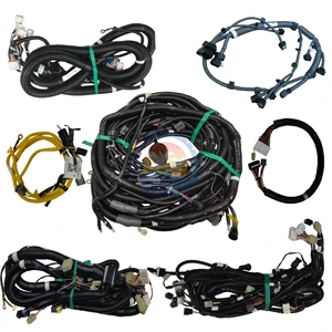 SK200-8 Excavator Parts Complete SK200 Wiring Harness For Kobelco SK210 SK250 SK260 SK200 Full Wire Harness (Full Set Of 7)