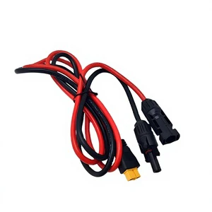 Waterproof XT60 SAE Solar Power Cable 12V/24V Heavy-Duty Extension Wire Harness For RV Boat -Grid Solar Panel