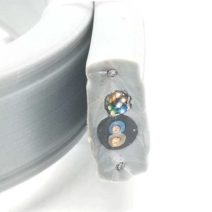 Factory Price Elevator Use Cat6 Ethernet Communication Transmission CCTV Camera Monitoring Flat Cable