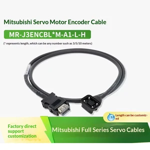 Orange Servo Motor Encoder Signal Line J3 J4 JE Low Power MR-J3ENCBL5M-A12
