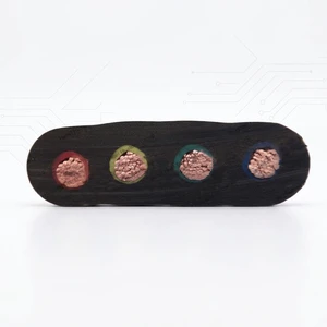 300V Industrial Stranded Copper Elevator Crane Cable PVC Insulation Flat Shape 24*0.75mm/12*0.75mm 4/5/6/8/12/24/36 Core 16A