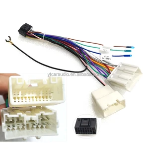 Car Android 16PIN Car Radio Audio Adapter Wiring Harness Power Cable for Mitsubishi Pajero Sport OUTLANDER