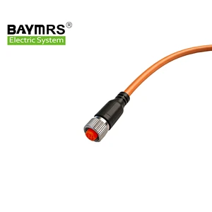 Factory Shipped M8 Type Connector 3pin Industrial Waterproof IP67 Circular Connector with Open End PVC PUR Cable