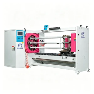 CE Certification Highly Efficient Automatic Six Shafts Turret Change Masking Tape Cutting Machine