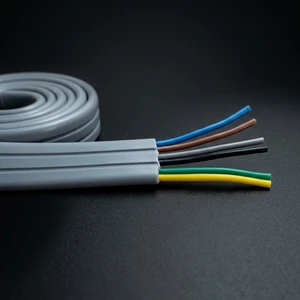 Low Smoke Zero Halogen Copper WDZ-TVVBG Lift Travelling Control Cable IP54 Rated LSZH Jacket for High-rise Fire Elevators