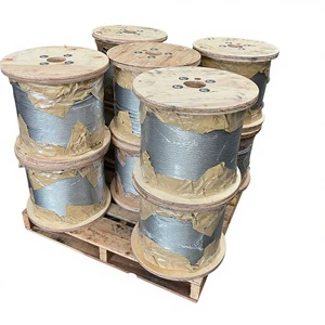 Elevator Steel Wire Rope 6x19S+NF Stable Traction for Residential Building Elevator