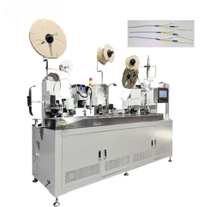 Compact 5-Head Wire Crimping Machine with Mitsubishi Servo & PLC Control Automatic Operation Multifunctional Use