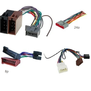Manufacturer Custom Automotive Wire Harness Adapter for Mitsubishi Lancer 2007- ISO Stereo Plug Adaptor