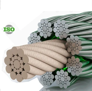 8X19s FC Iwrc 8mm 10mm 12mm 16mm 1370/1770MPa Elevator Traction Steel Wire Rope Suppliers Cable for Lift High Quality Factory