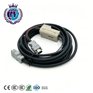 4m JZSP-CSP29-04-E/AC Absolute Value Encoder Cable Double Shielded High Flex 1 Year Vibration Oil Resistant for Industrial