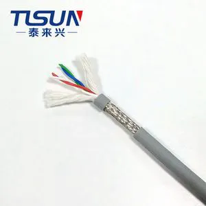 Servo Encoder Control Cable HF-CY(ST) 2x2x0.3 High Flexible Soft Shielded Twisted Pair Voltage 300/500V