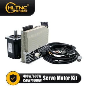 Industrial AC Servo Motor Driver Set Pulse Control High Precision Motion System Kit for CNC Robotics Factory Automation Brake