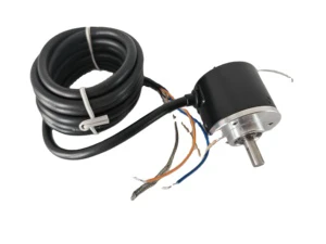 CCSANFENG PIB Series 38mm External Diameter 6mm Solid Shaft 2500ppr Optical Rotary Encoder with Clapping Flange Mounting