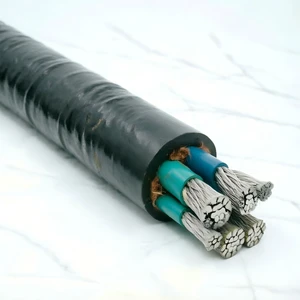 YLHC Cold-resistant Heavy Duty Crane Trailing Cable Class5 Tinned Copper Neoprene Sheath Low Temp Mobile Power Cable