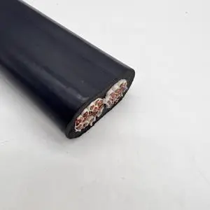 Flat Wire Power Cable Elevator Flat Cable With Steel Wire Cable Yvfb-j3*6+6*1.5 ZR-YVFBJ 5*10 YFFBG ZR-YVFB TVVB 30*2.5