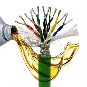 Flexible Twisted Pair Cable Shielded Wire 4,6,8,10,12,14,16,20,26 Core Encoder Cable 485 Signal Data Control Wire Tinned Copper