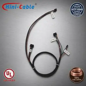 IATF16949 UL Certified Automotive Wiring Harness Custom Vehicle Cable Assembly with 99.9% Pure Copper for Auto Electronic System