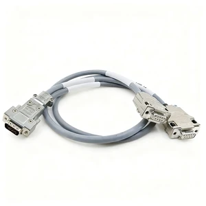 HDB15 Male DB9 Male Female Connector Encoder Cable 70cm CNC Aluminum Alloy D-sub Industrial Electronic Wiring Harness IP67 Rated