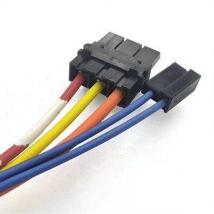 Antmade Servo Motor Molded 3-Prong Pigtail Harness Tin Plated Copper Conductor 14AWG Turn Tail Brake Backup Light Wiring PVC
