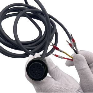 CAB-PWB100A-*M-H/L Waterproof Durable Medium Power Encoder Cable Power Cable for Industrial Automation Applications