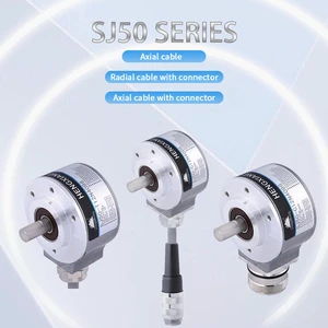 1024 CNC Lathe Spindle Absolute Encoder 4096 Lines SJ50 Single-Turn Parallel Grey Code Color Gray IP50/IP65 Sensor Encoder
