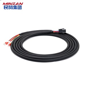 MiNZAN 750W 1KW 2KW High Low Power Absolute Incremental Ser/vo Motor Encoder Power Cable Harness With Brake